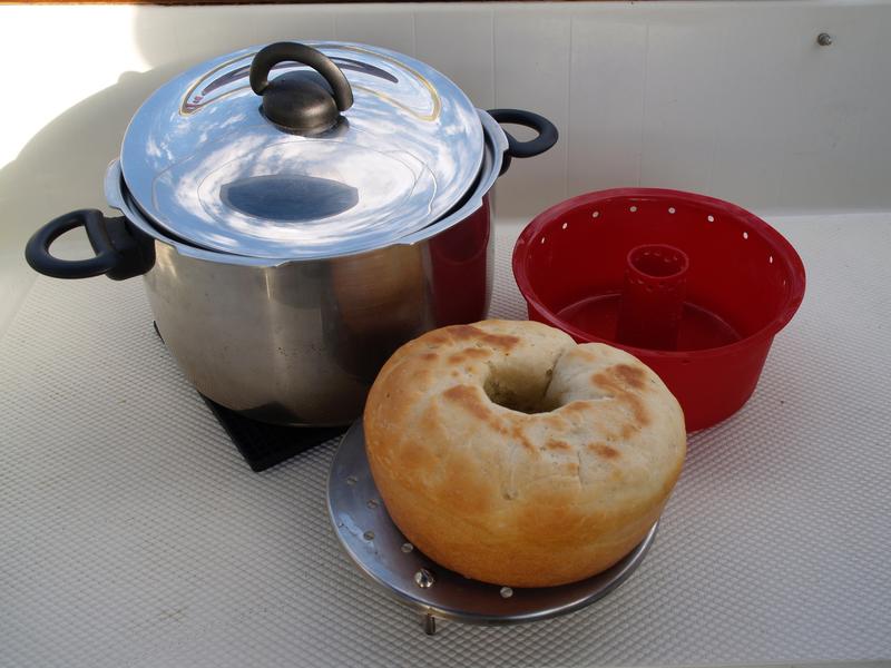 Pressure cooker bread